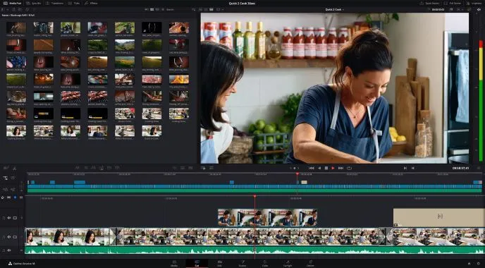 达芬奇剪辑软件 DaVinci Resolve Studio